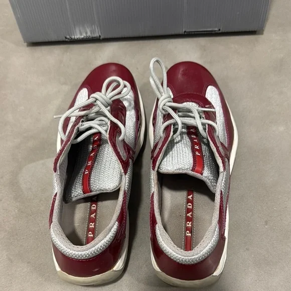 Prada Women’s America’s Cup Sneakers- Vintage 2000s - Picture 5 of 7